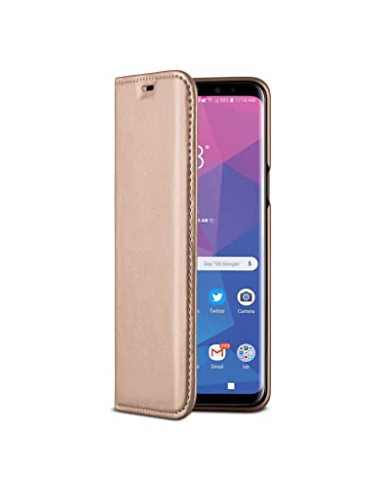 Bikuid : Funda Magnetic Window Cover - Samsung Galaxy S9 - oro rosa