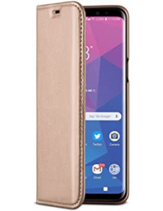 Bikuid : Funda Magnetic Window Cover - Samsung Galaxy S9+ - oro