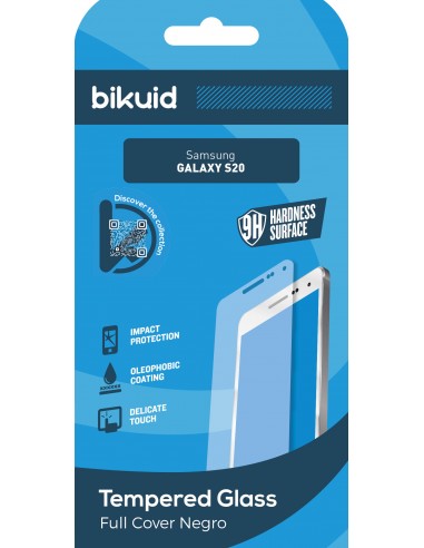 Bikuid : Full Screen Tempered Glass - Samsung Galaxy J8 (2018) - negro