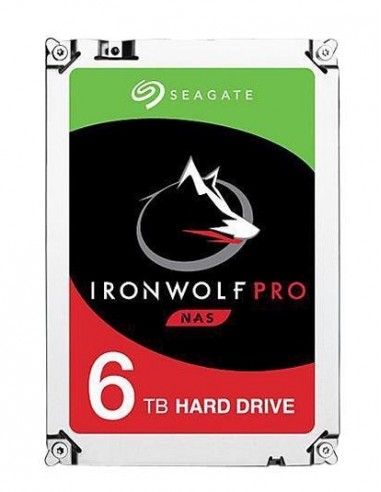 Seagate : IronWolf Pro ST6000NE000 disco duro interno 3.5" 6000 GB Serial ATA III