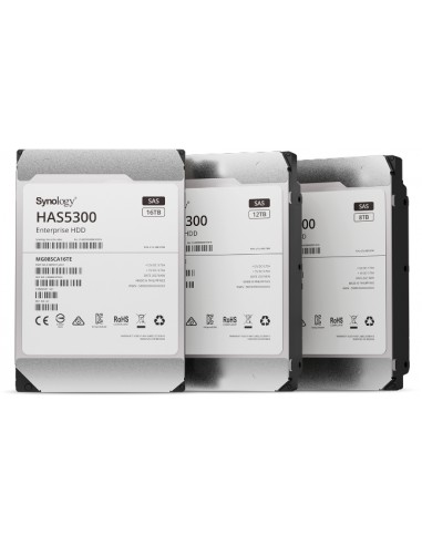 Synology : HAS5300-8T disco duro interno 3.5" 8000 GB SAS