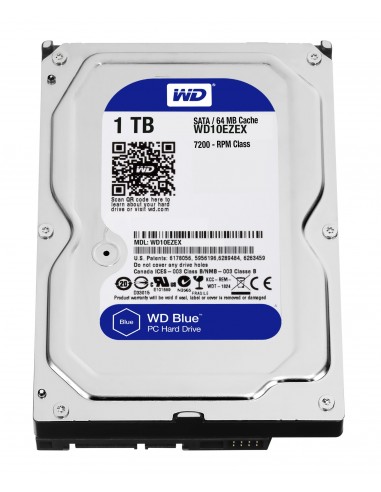 Western Digital : Blue 3.5" 1000 GB Serial ATA III