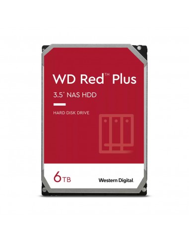 Western Digital : Red Plus WD60EFPX disco duro interno 3.5" 6000 GB Serial ATA III