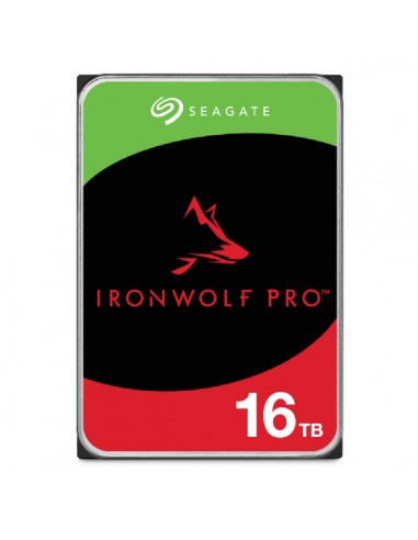 Seagate : IronWolf Pro ST16000NT001 disco duro interno 3.5" 16000 GB