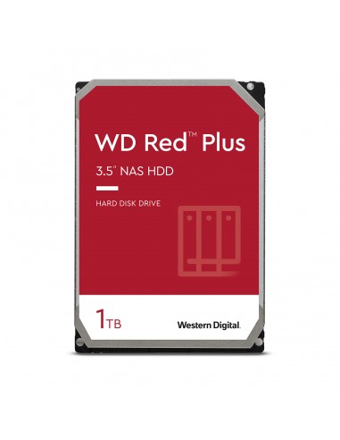 Western Digital : Red Plus 3.5" 1000 GB Serial ATA III