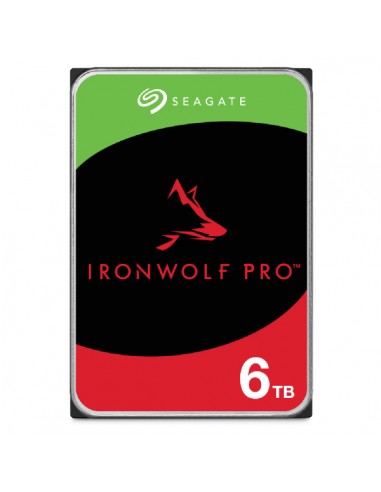 Seagate : IronWolf Pro ST6000NT001 disco duro interno 3.5" 6000 GB