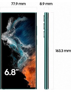 Samsung : S908 Galaxy S22 Ultra 5G 12/256GB - verde 2