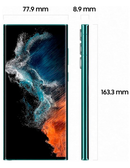 Samsung : S908 Galaxy S22 Ultra 5G 12/256GB - verde