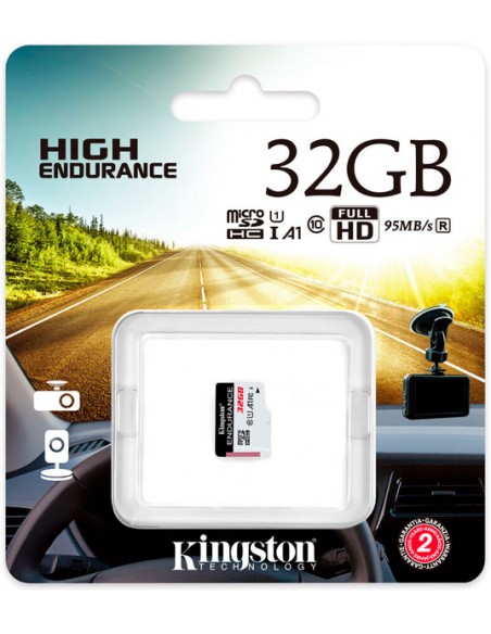 Kingston : microSD 32GB High Endurance (blíster)