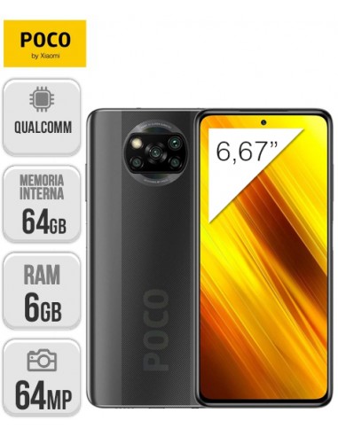 Xiaomi : Poco X3 NFC 6/64GB - Grey