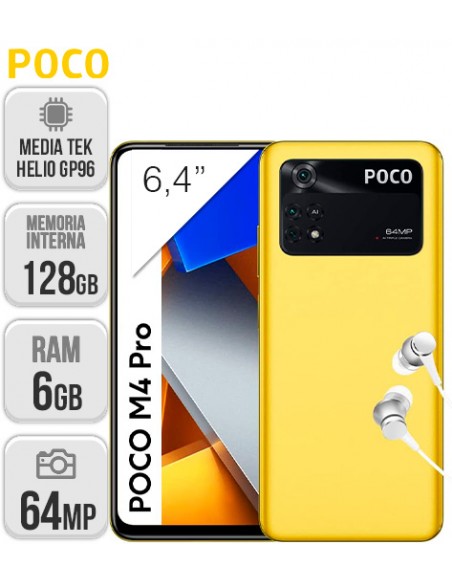 Xiaomi : Pocophone M4 Pro 4G 6/128GB - amarillo