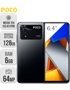 Xiaomi : Pocophone M4 Pro 4G 6/128GB - negro