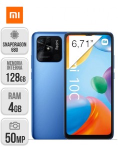 Xiaomi : Redmi 10C 4/128GB - Azul