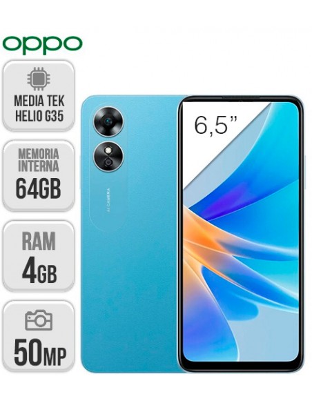 Oppo : A17 4/64GB - azul