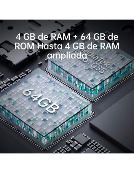 Oppo : A17 4/64GB - negro