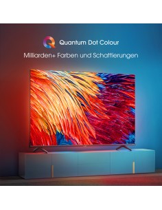 Hisense : 43E78HQ QLED-TV 109cm Mittelfuß - 109 cm - DVB-S 109,2 cm (43") 4K Ultra HD Smart TV Wifi Negro