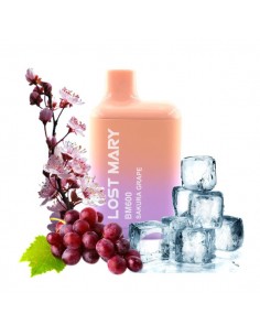 Elfbar : Vaper Desechable Lost Mary BM600 - Sakura Grape (caja de 10 ud)