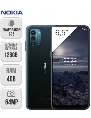 Nokia : G21 4/128GB - azul