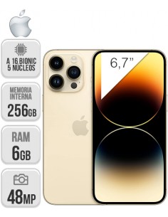 Apple : iPhone 14 Pro Max 256GB - Oro