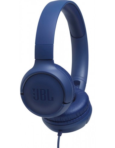 JBL : Manos libres con cable Tune 500 - azul (blíster)