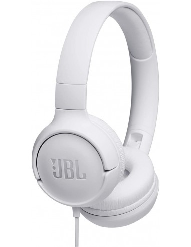 JBL : Manos libres con cable Tune 500 - blanco (blíster)