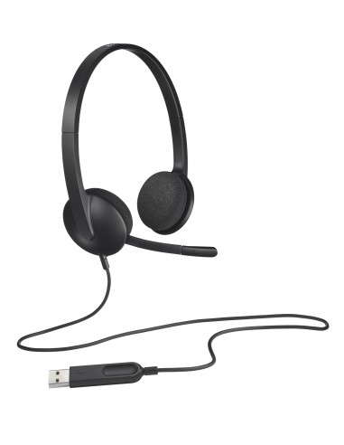 Logitech : H340 Auriculares Alámbrico Diadema Oficina/Centro de llamadas USB tipo A Negro