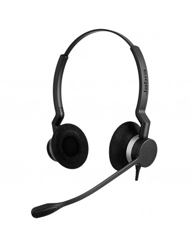 Jabra : Biz 2300 Duo Auriculares Alámbrico Diadema Oficina/Centro de llamadas Bluetooth Negro