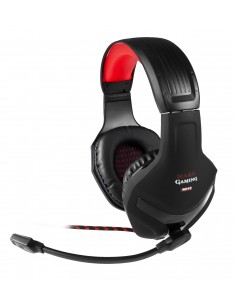 Mars Gaming : MH2 auricular y casco Auriculares Alámbrico Diadema Juego Negro, Rojo