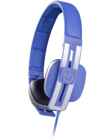 Hiditec : Wave Auriculares Diadema Azul