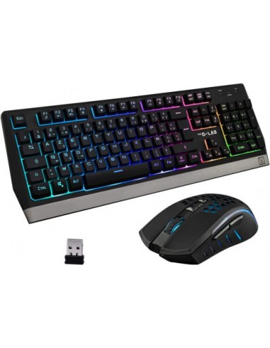 The G-Lab : THE G-LAB WIRELESS GAMING COMBO - MOUSE + KEYBOARD - SPANISH LAYOUT