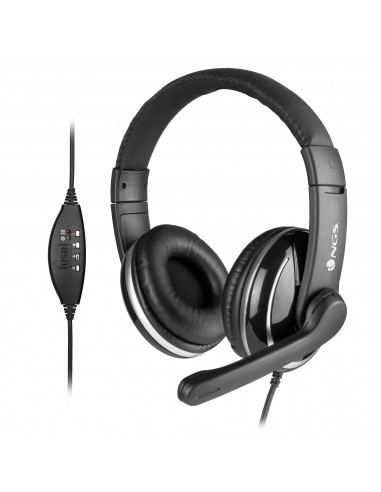 NGS : VOX800 USB Auriculares Diadema USB tipo A Negro