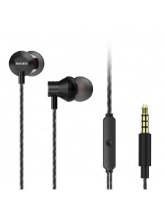 Aiwa : ESTM-50BK auricular y casco Auriculares Alámbrico Dentro de oído Música