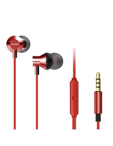 Aiwa : ESTM-50RD auricular y casco Auriculares Alámbrico Dentro de oído Música