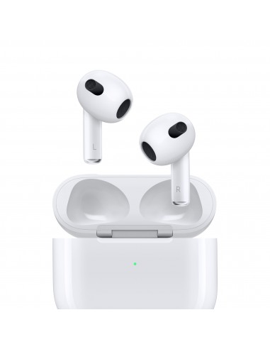 Apple : AirPods (3rd generation) AirPods Auriculares True Wireless Stereo (TWS) Dentro de oído Llamadas/Música Bluetooth Blanco