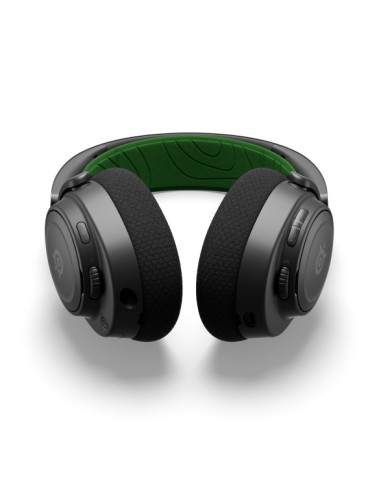 Steelseries : Arctis Nova 7X Auriculares Inalámbrico y alámbrico Diadema Juego USB Tipo C Bluetooth Negro, Verde