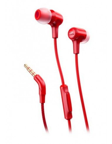 JBL : E15 Auriculares Dentro de oído Conector de 3,5 mm Rojo