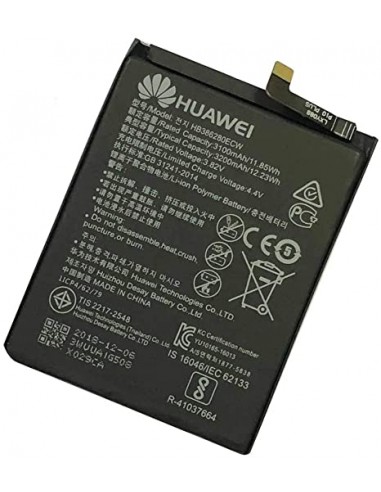 Huawei : Batería HB386280ECW 3100 mAh (P10) (bulk)