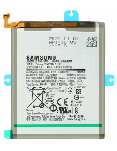 Samsung : Batería EB-BA715ABY Galaxy A71 (bulk)