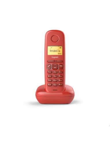 Gigaset : A170 Teléfono DECT Rojo