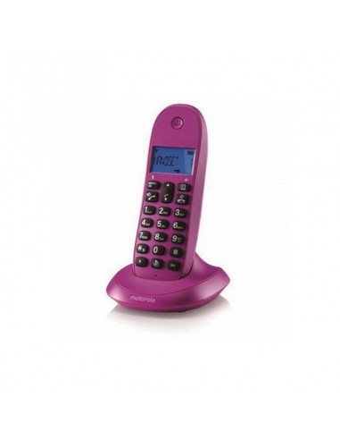 Motorola : C1001LB+ Teléfono DECT Púrpura Identificador de llamadas