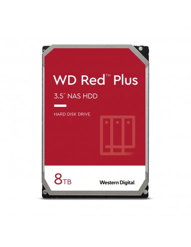 Western Digital : Red Plus 3.5" 8 TB Serial ATA III