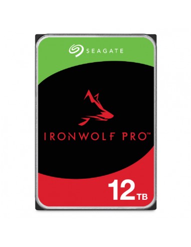 Seagate : IronWolf Pro ST12000NT001 disco duro interno 3.5" 12 TB Serial ATA III