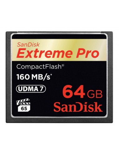 SanDisk : 64GB Extreme Pro CF 160MB/s CompactFlash