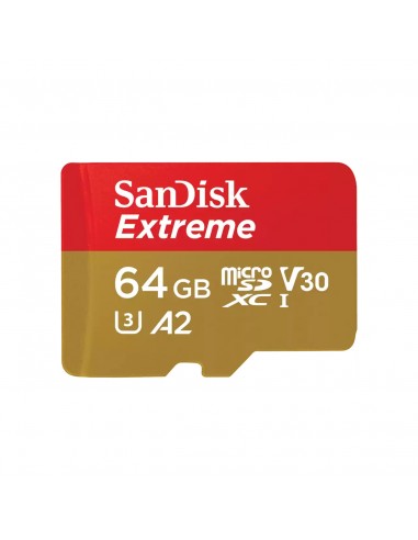 SanDisk : Extreme 64 GB MicroSDXC UHS-I Clase 10