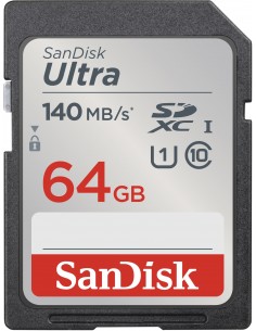 SanDisk : Ultra 64 GB SDXC UHS-I Clase 10