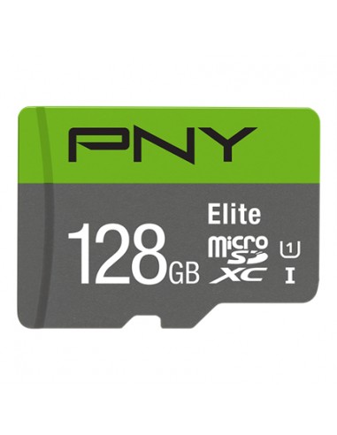 PNY : Elite 128 GB MicroSDXC UHS-I Clase 10