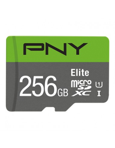 PNY : Elite 256 GB MicroSDXC UHS-I Clase 10