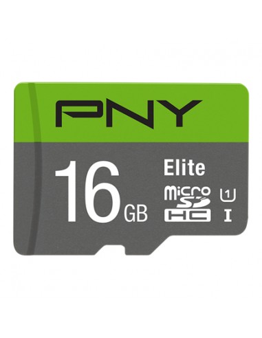 PNY : Elite microSDHC 16GB UHS-I Clase 10