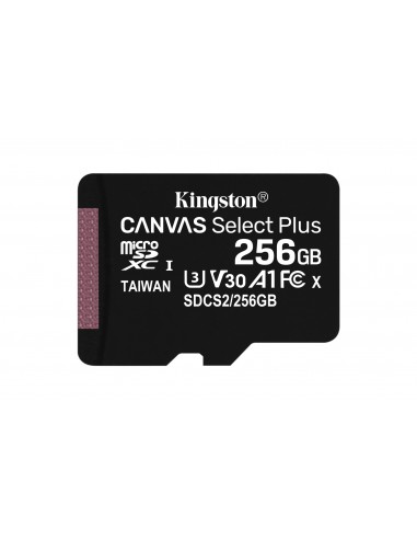 Kingston Technology : Canvas Select Plus 256 GB MicroSDXC UHS-I Clase 10
