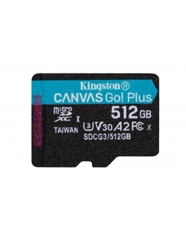 Kingston Technology : Canvas Go! Plus 512 GB MicroSD UHS-I Clase 10